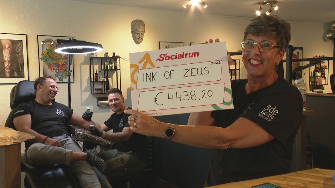Opbrengst tattoo-marathon in Stein