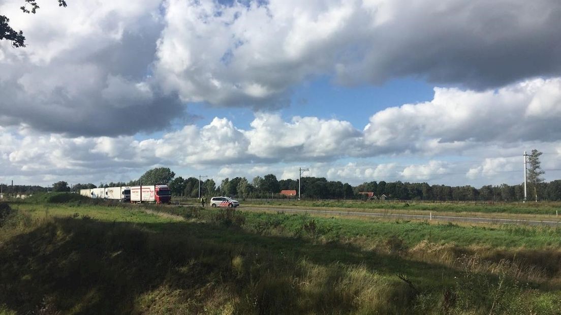 Ernstige aanrijding op N35
