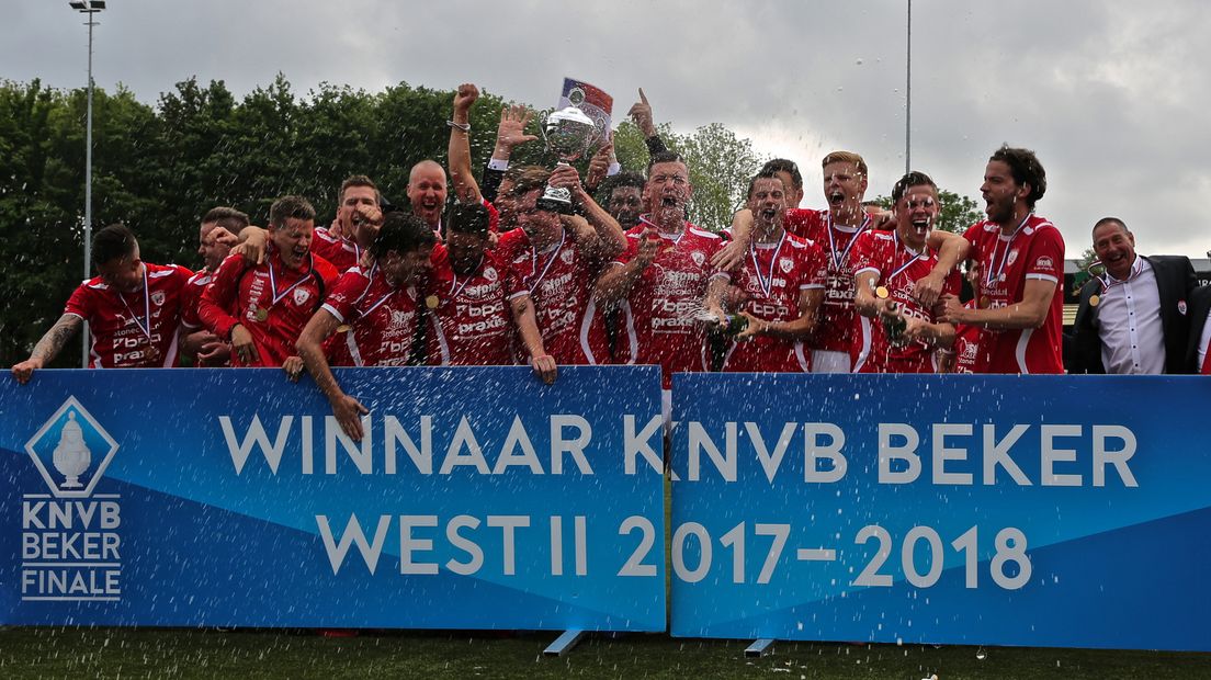Sportlust mag als winnaar van de Districtsbeker meedoen aan de KNVB beker