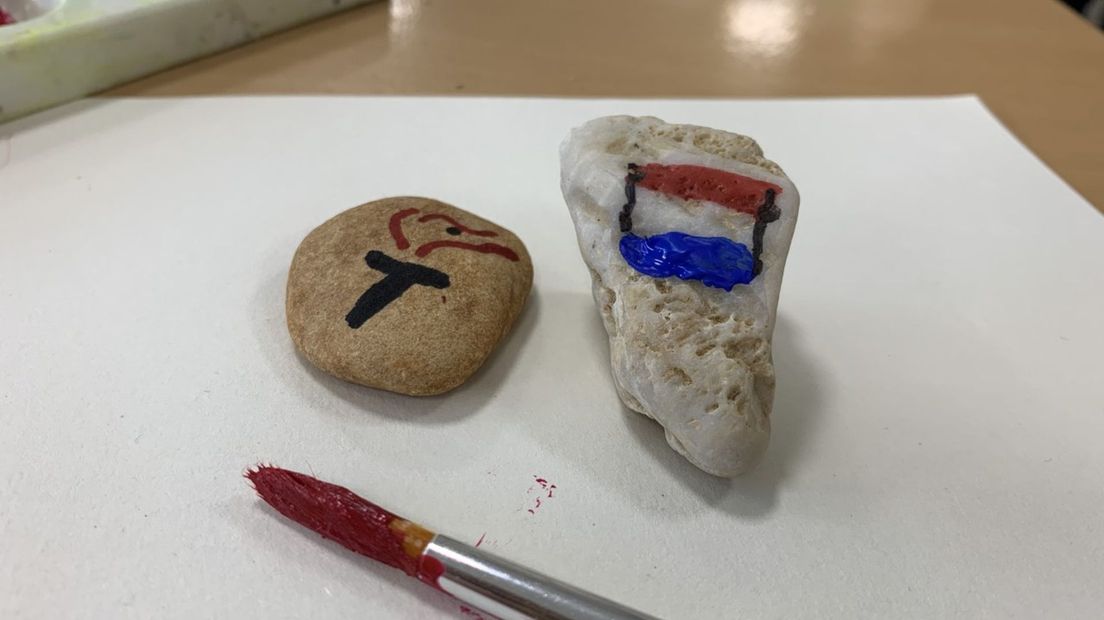 Memory Stones gemaakt door jongeren