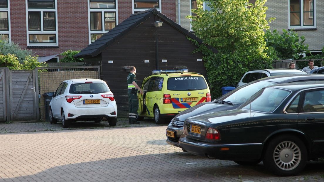 Man gewond na val in Amersfoort.