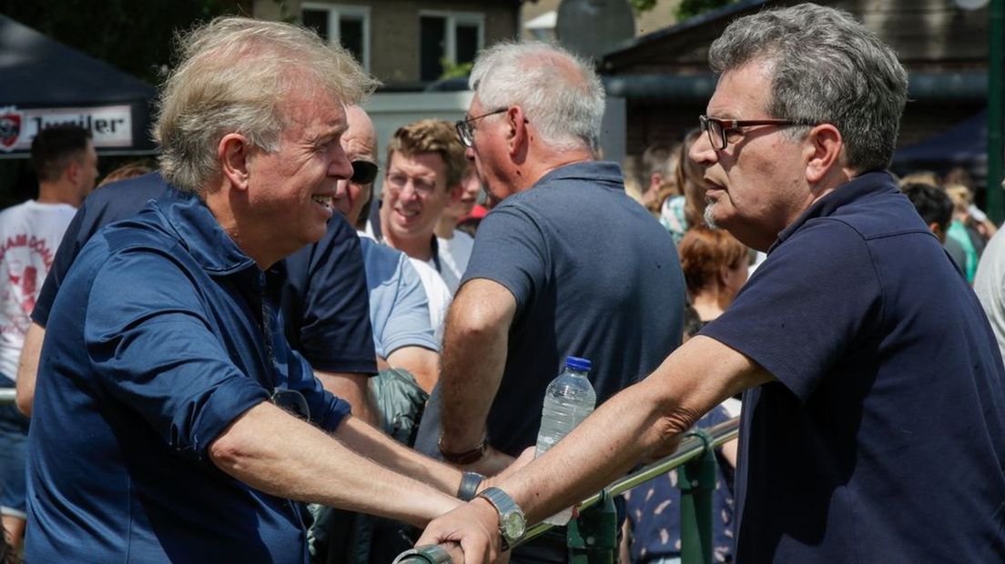 Marcel Boekhoorn (links) met Ted van Leeuwen