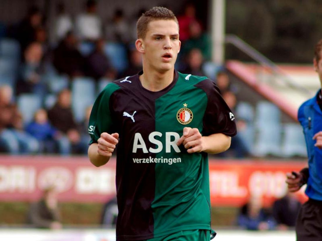 Kevin Jansen begon bij Feyenoord.