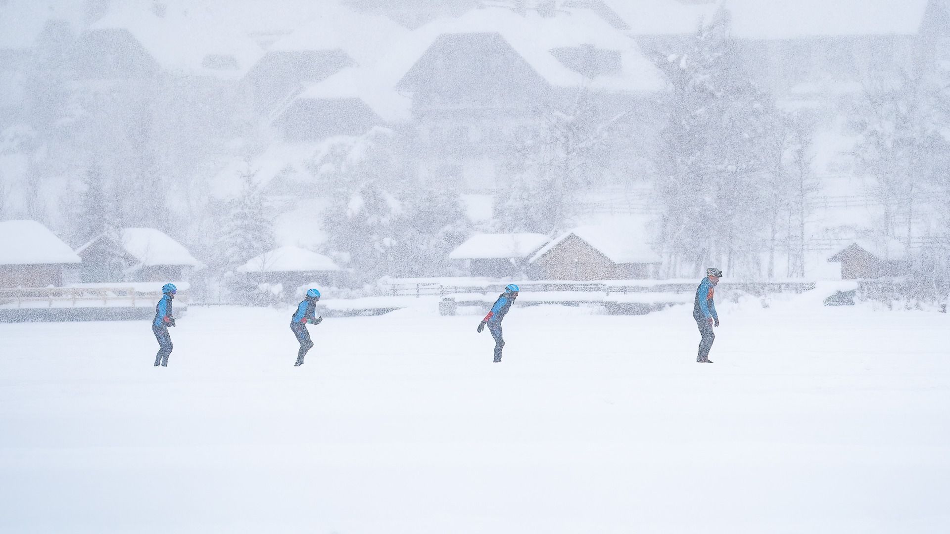 It riden op de Weissensee waard moandei noch wol besocht