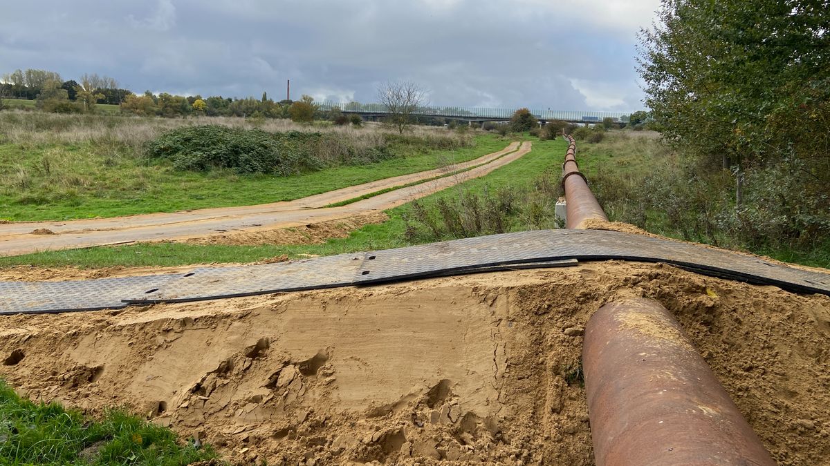 Waterschap legt tijdelijke rioolleiding aan tussen Baarlo en Blerick