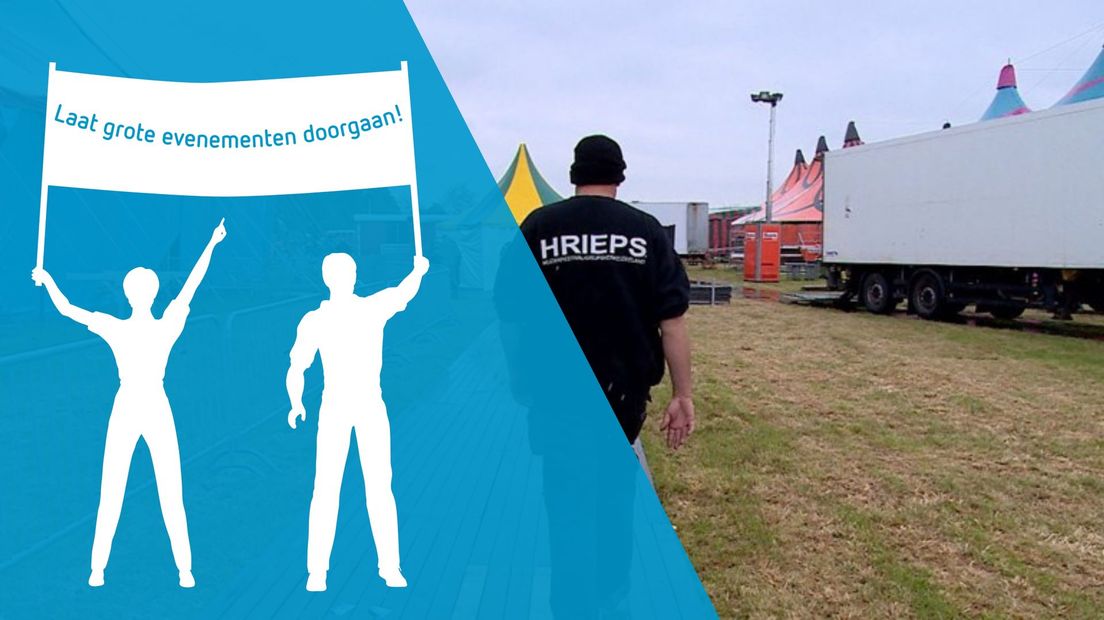 Hugo Kramer, organisator van Hrieps, gaat demonstreren tegen de festivalmaatregelen