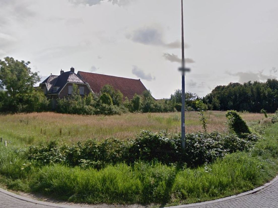 Het perceel in Ouddorp. Via Google Streetview