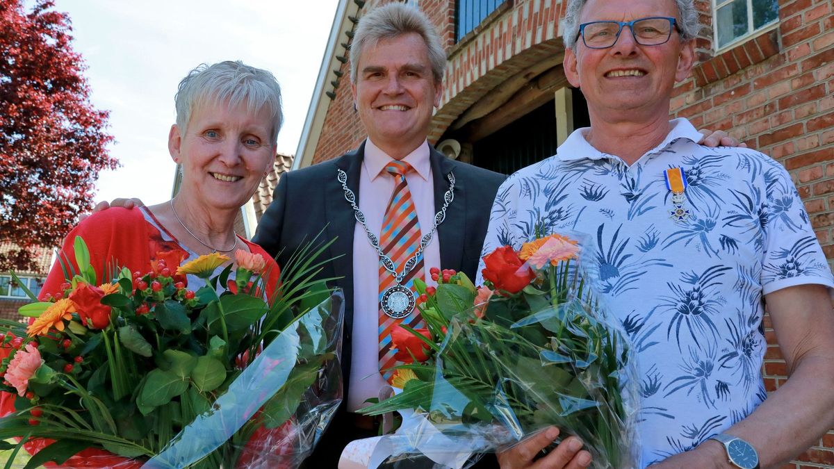 Sjanne en Joseph, zorgboeren van eerste uur, geridderd: 'Was intensieve tijd, maar geen moment spijt