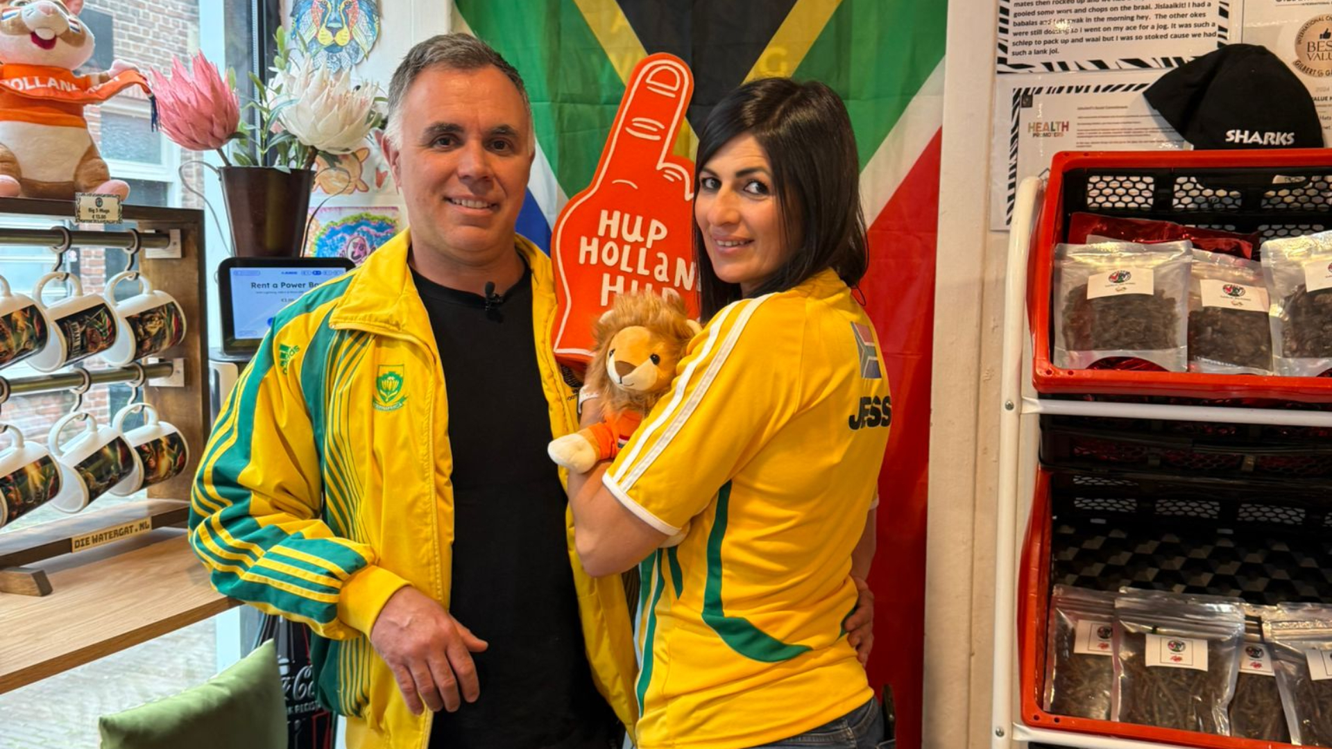 Hup Holland Hup of Bafana Bafana: Utrechtse Jess en Emilio zijn allebei voor een ander team