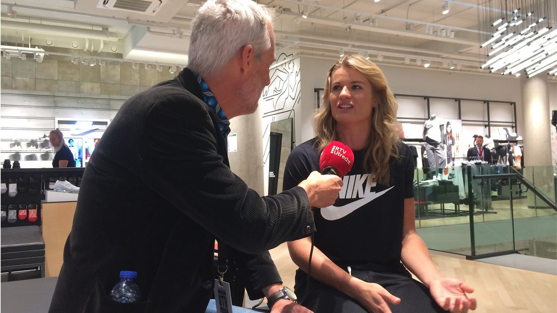 Dafne Schippers, in gesprek met Bert Kous