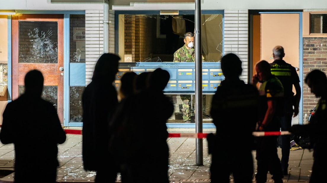 De ochtend na de nachtelijke explosie op 26 juli.