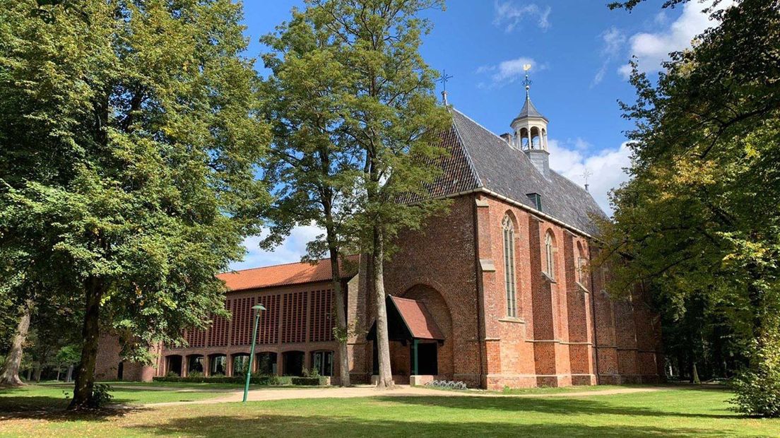 Een van de vragen in de quiz gaat over het klooster in Ter Apel