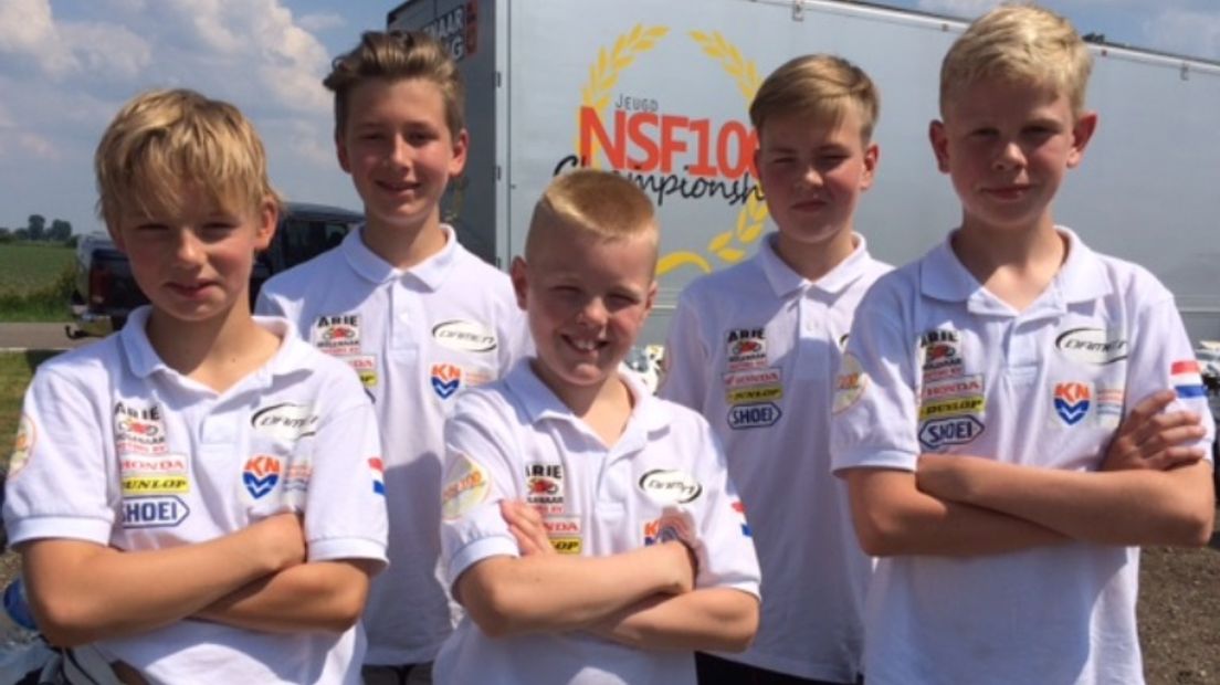 De Drentse jongens in de NSF100 Cup