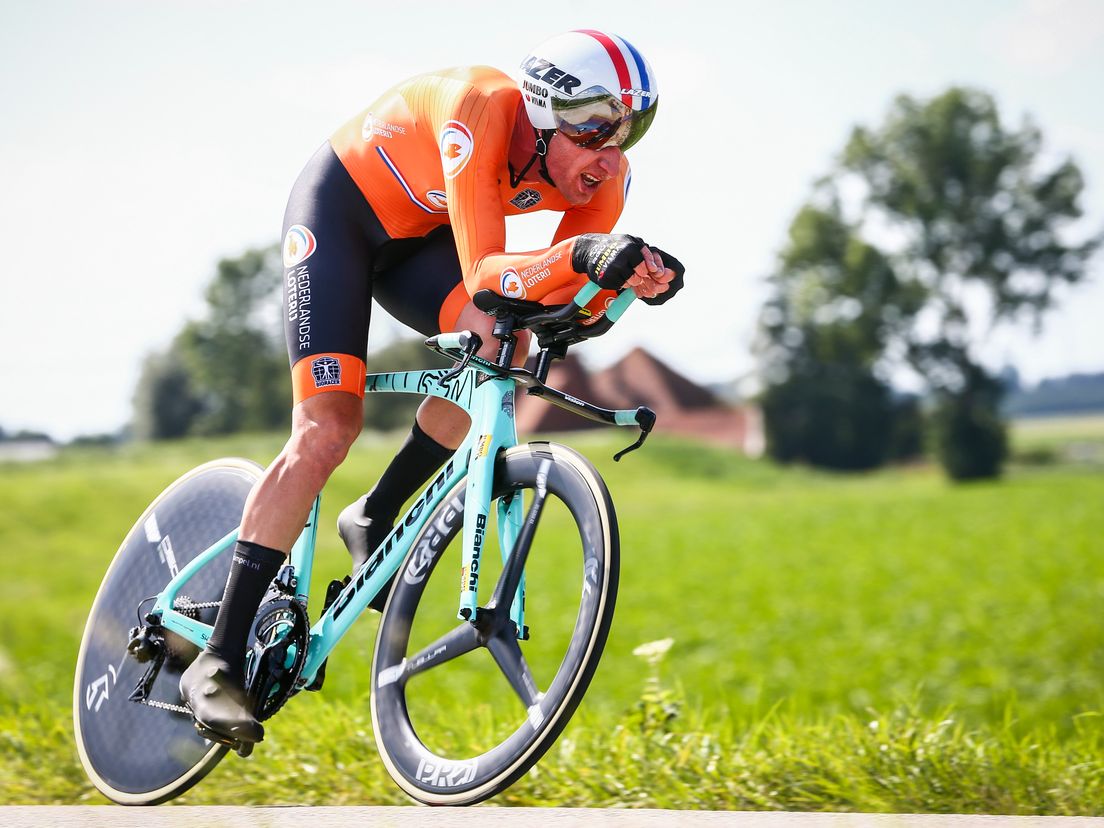 Jos van Emden tijdens het afgelopen EK in Alkmaar (Bron: ANP - Vincent Jannink)