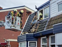 112 Nieuws: Woning in Hengelo loopt flinke schade op na brand