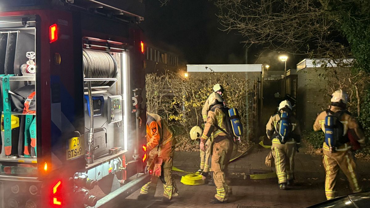 Opnieuw brand in Assen, dit keer in een schuurtje