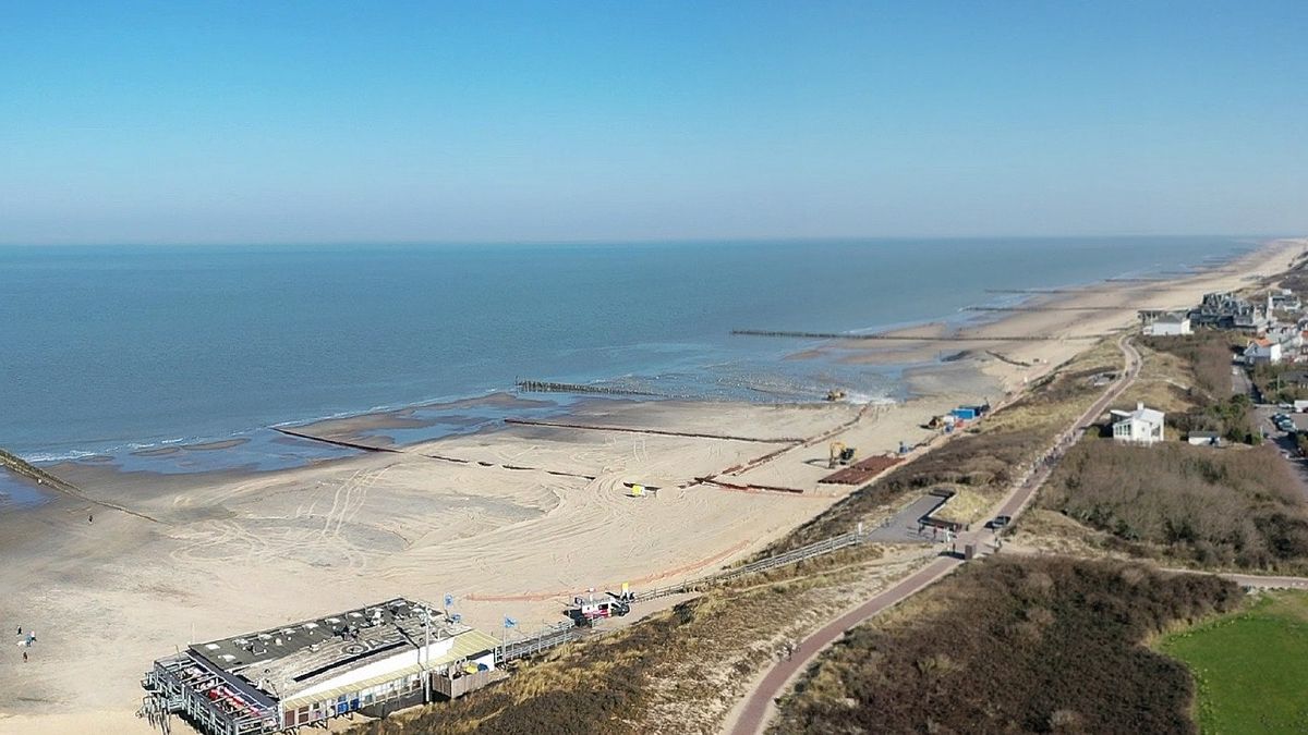 Domburg krijgt 500.000 kubieke meter extra zand