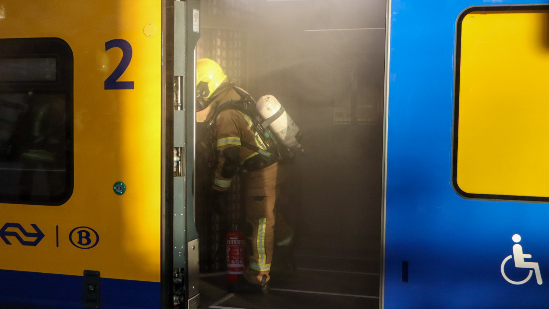 De brandweer had de brand na korte tijd geblust