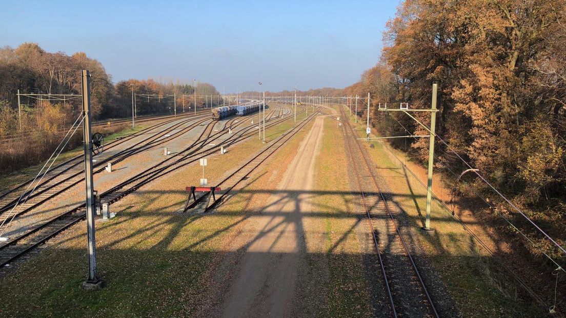 De locatie bij Onnen waar opa Maurits Wolder mogelijk uit de trein is gesprongen  (Rechten: Ineke Kemper/RTV Drenthe)