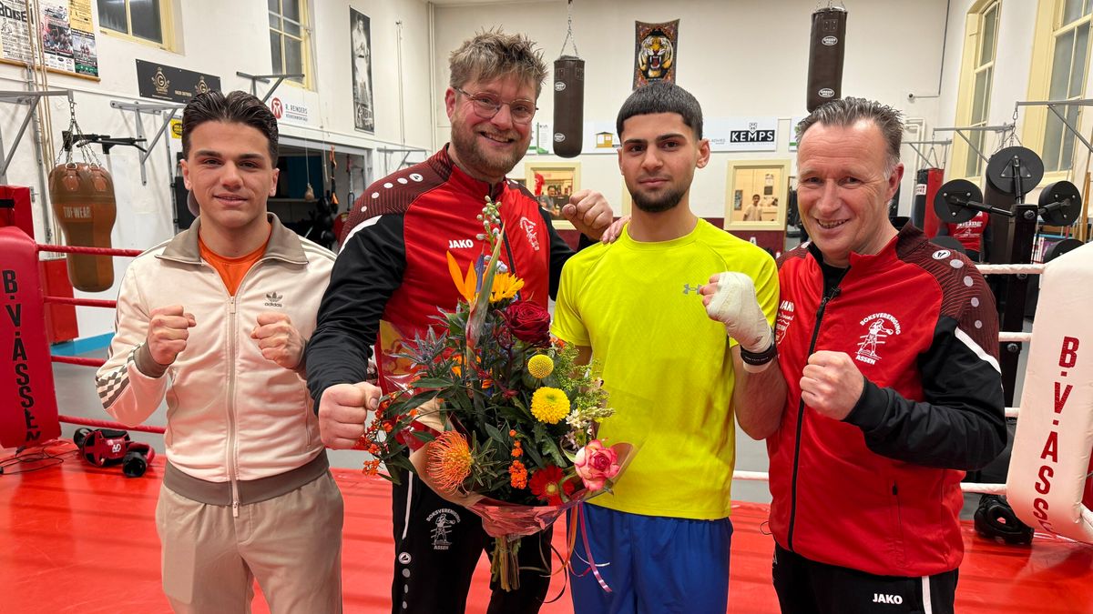 Assen heeft zijn eigen Mohamed Ali (17) inclusief bokstitel