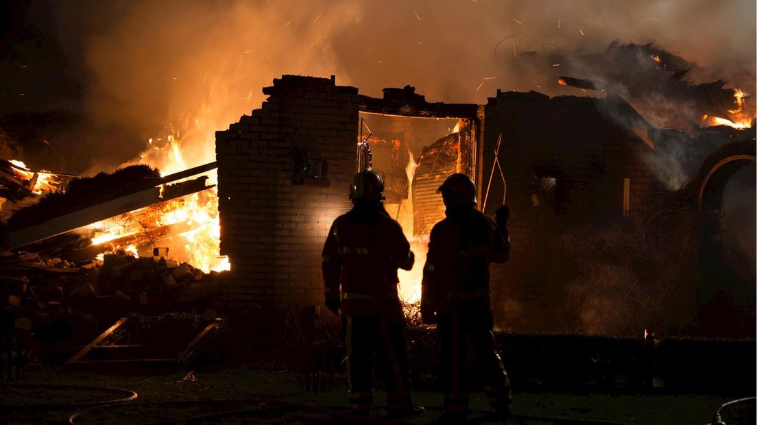 Uitslaande brand in Kalenberg