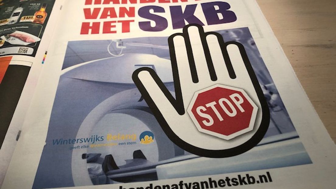 Posteractie SKB.