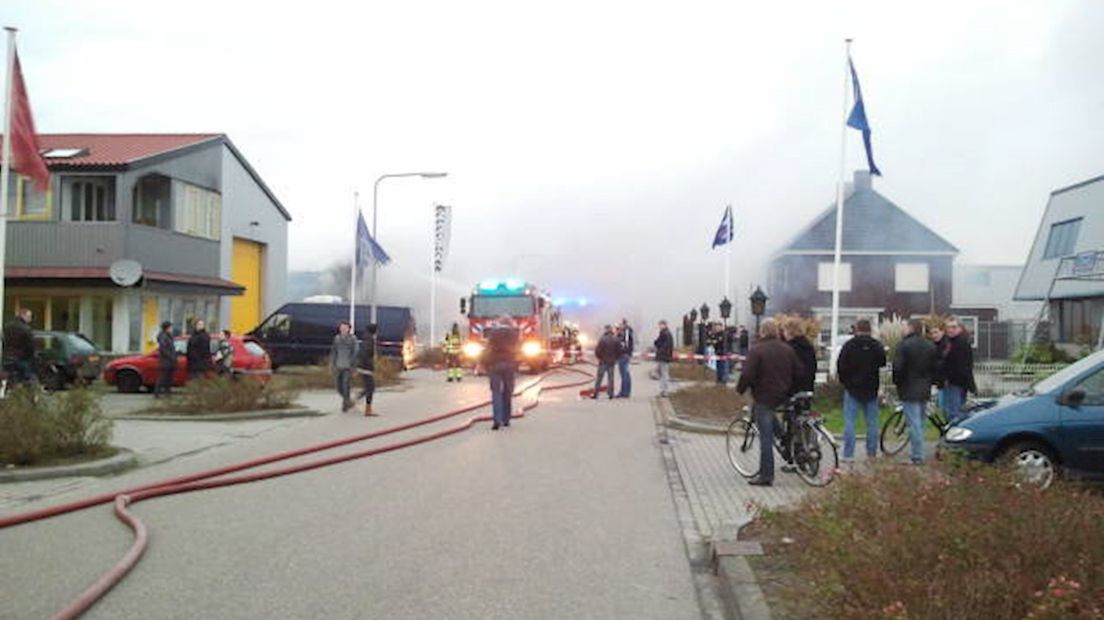 Zeer grote brand Ommen.