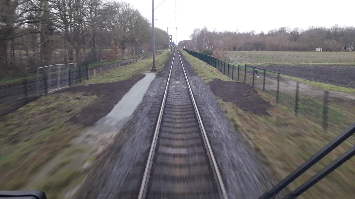 Gevaarlijke onbewaakte overweg bij Nieuw-Amsterdam weggehaald