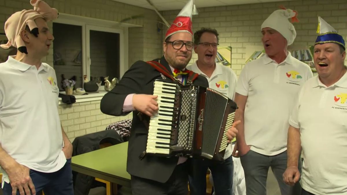 Vastelaovescafé en FC Boorebontj in Hunsel