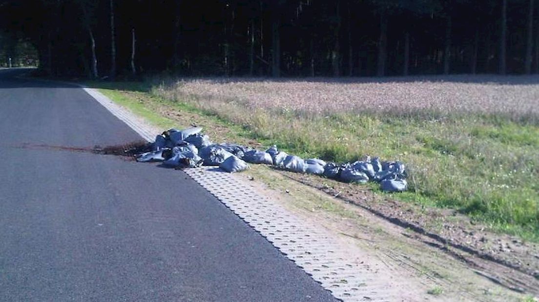Illegale dump in Enschede