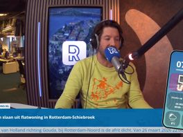 Dennis van den Berg was te gast in ochtendprogramma R-Uit!