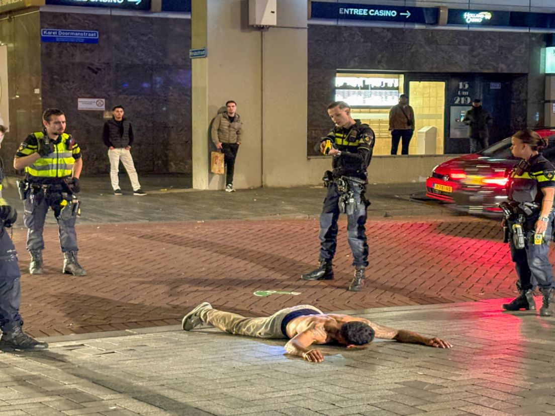 Man aangehouden na dreiging van taser