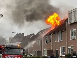 112-nieuws: Uitslaande brand aan Kingmastate Leeuwarden, brandweer redt kat en cavia's