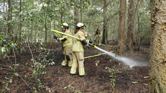 Grond smeult nog na natuurbrand in Soest, brandweer weer actief Home