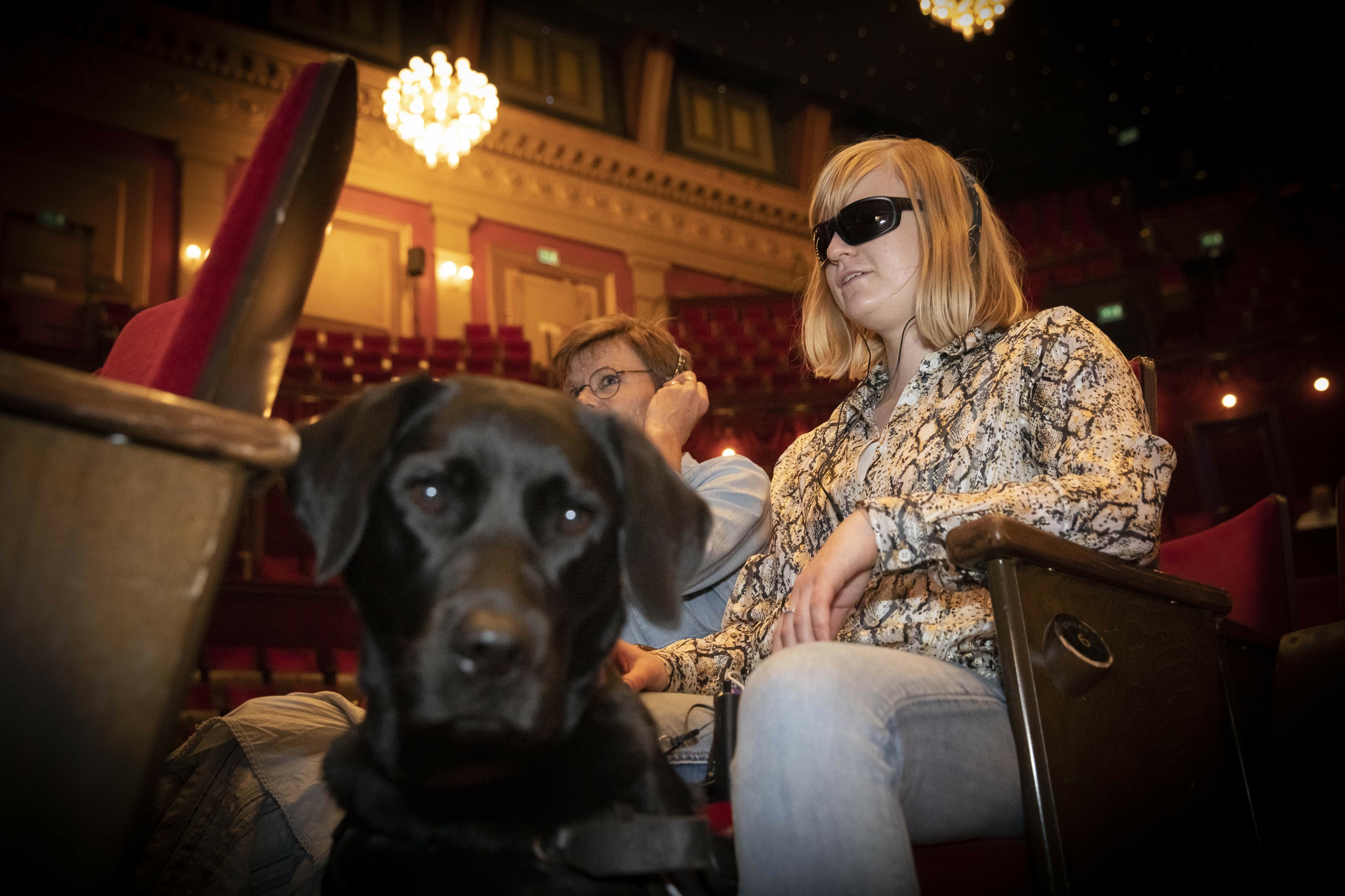 Scheldetheater start proef met blindentolk tijdens voorstelling: 'Wij zien het niet, maar krijgen het toch mee'