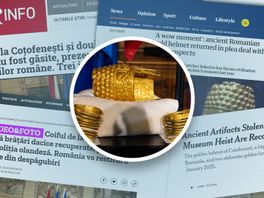 Wereldnieuws na kunstroof: zo reageren buitenlandse media op terugkeer gouden helm