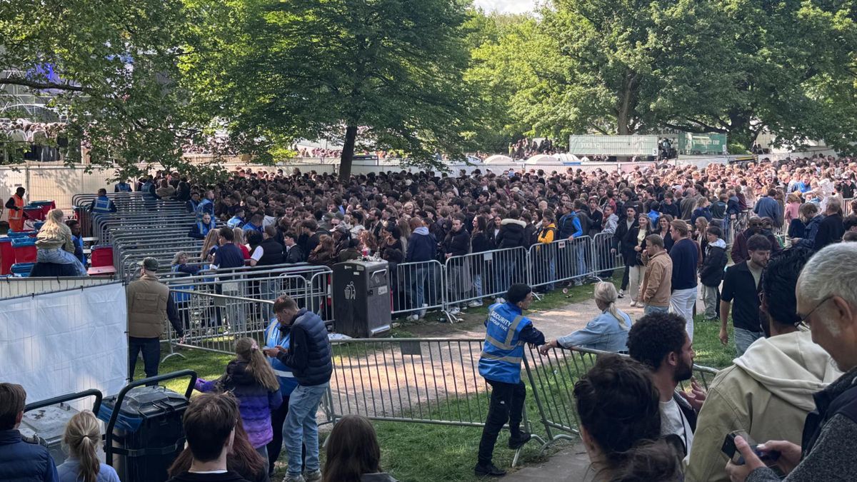 Geen nieuwe bezoekers meer naar binnen op Bevrijdingsfestival bij Euromast