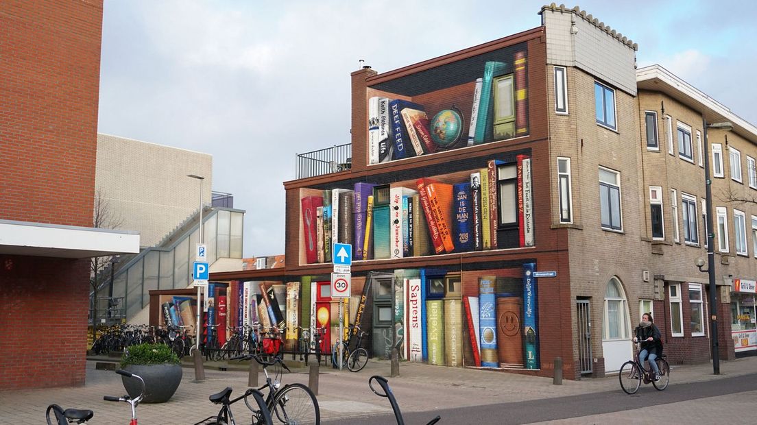 Muurschildering van Jan Is De Man in Utrecht