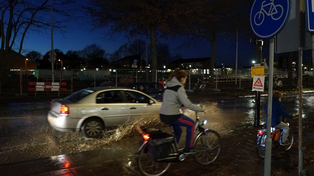 Gratis nat pak voor fietsers