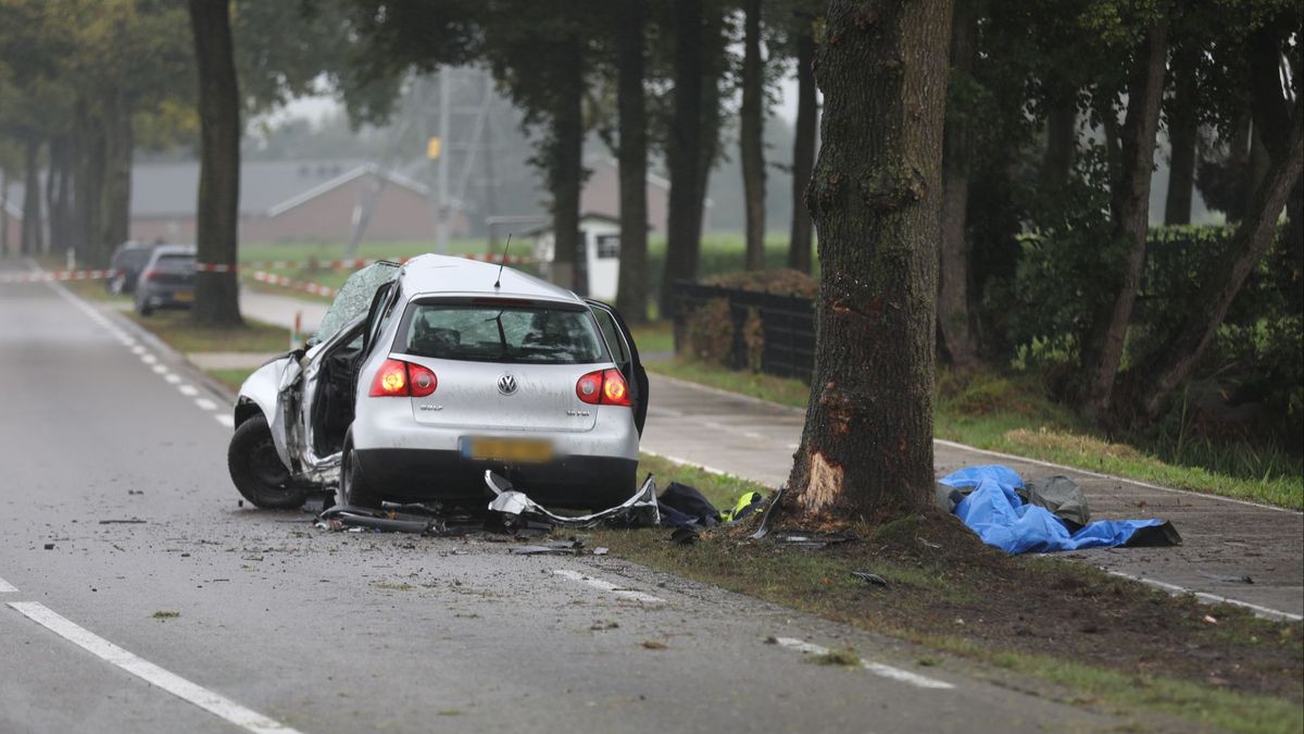 Slachtoffer met spoed naar ziekenhuis na eenzijdig ongeval