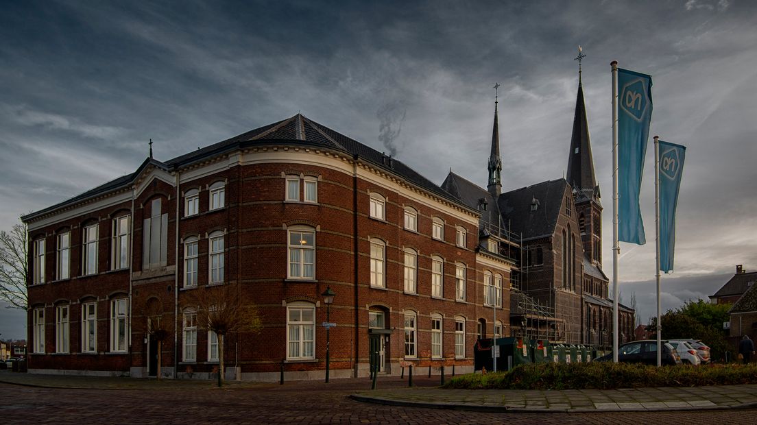 De kerk in Sas van Gent