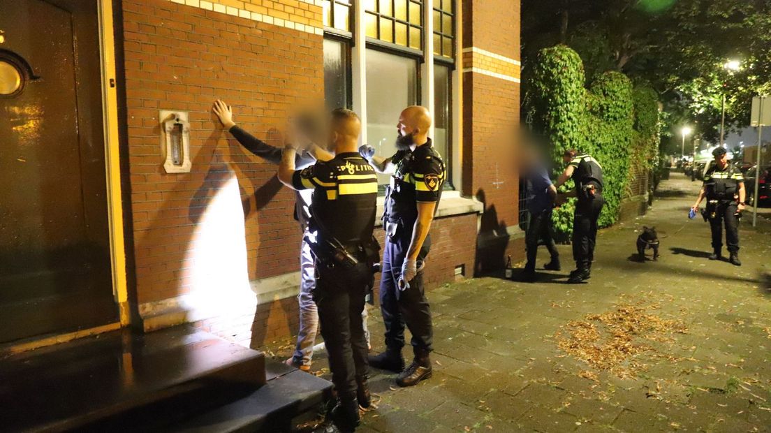 Er werden twee personen aangehouden