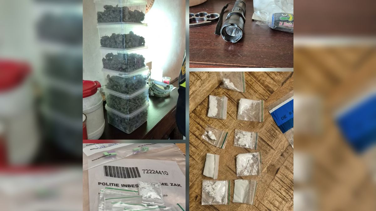 Wapens, drugs en illegaal vuurwerk in beslag genomen in Hulst en Kloosterzande