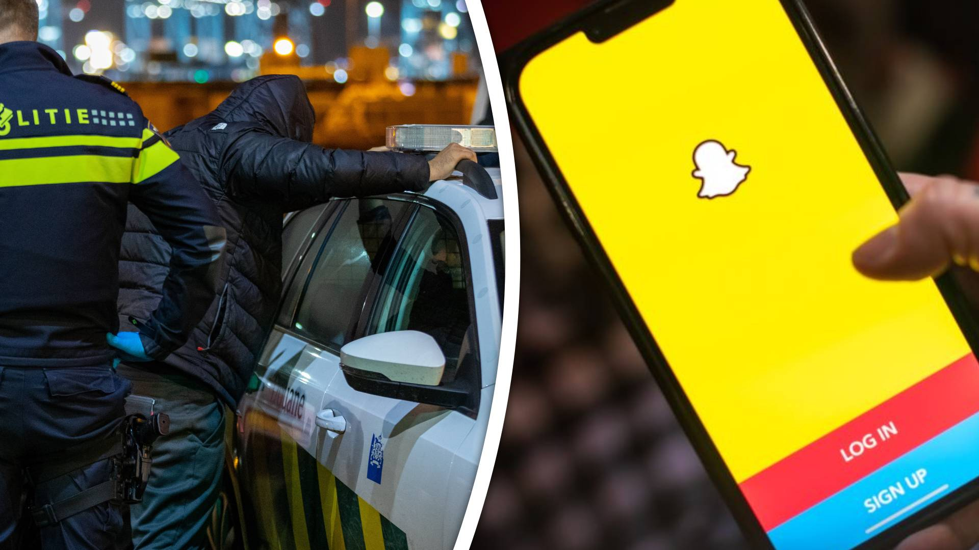 Drugsuithalers worden geronseld via Snapchat.