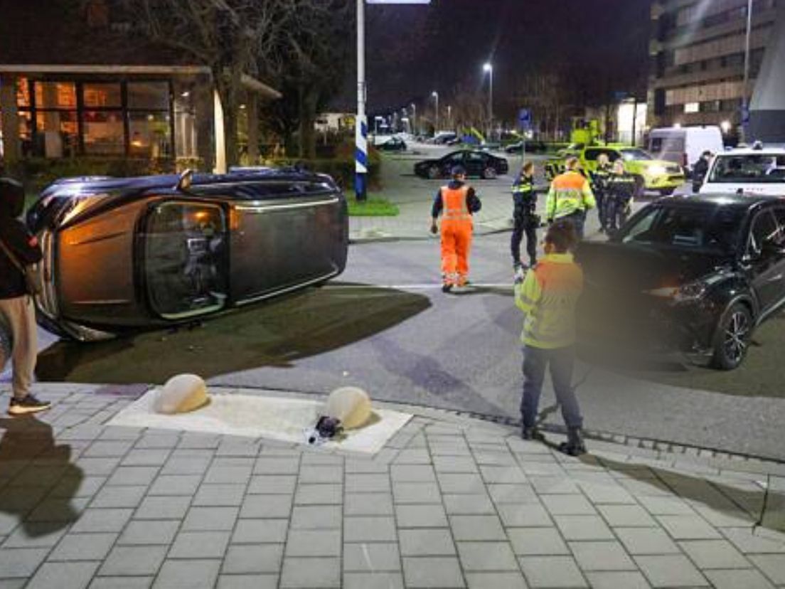 Beide automobilisten kwamen met de schrik vrij.