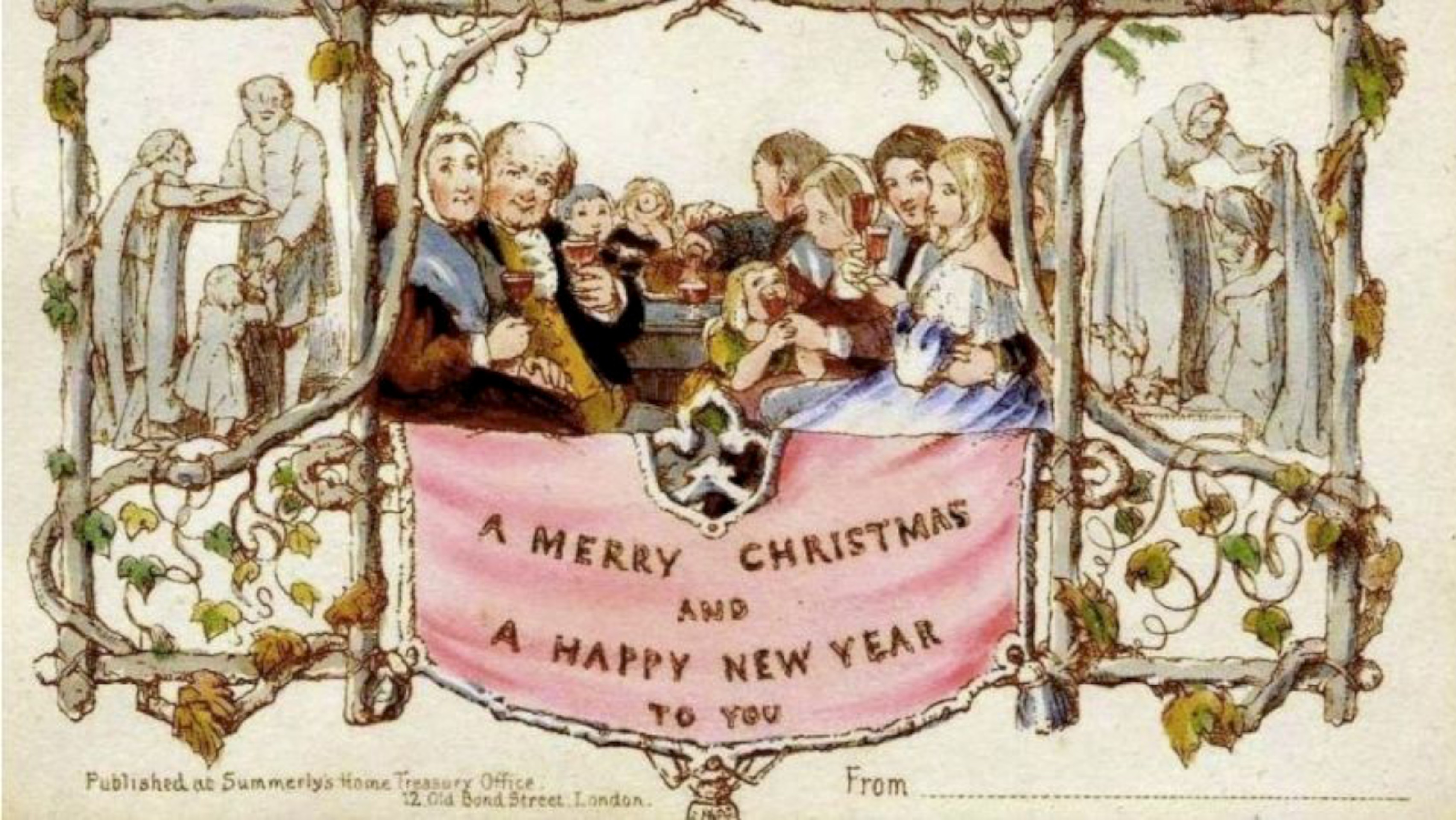 Van nieuwjaarsbrief tot kerstkaart: zo ontstond een eeuwenoude traditie