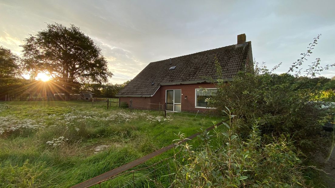 In deze leegstaande woning 'wonen' vier Bulgaren