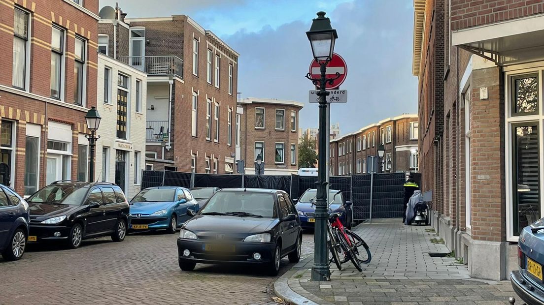 Een deel van Scheveningen was in november afgezet voor een reconstructie