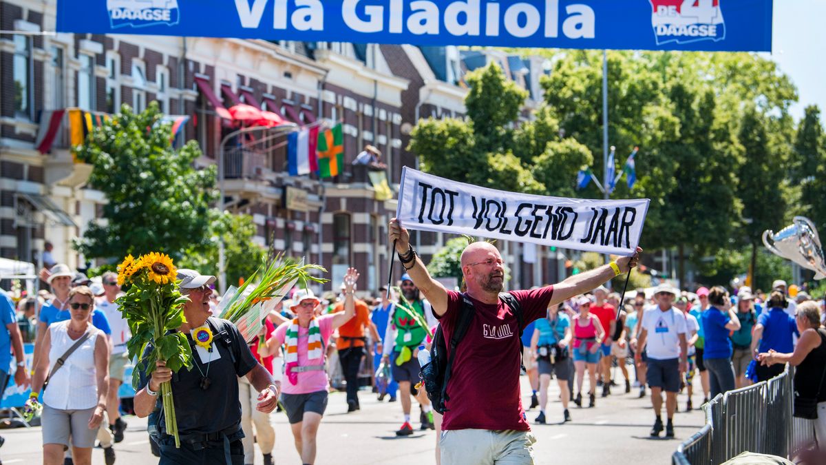 Bekijk hier hoeveel mensen de Vierdaagse uitliepen Omroep Gelderland