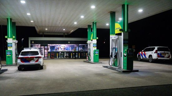 Tankstation overvallen vlak na sluitingstijd